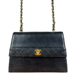 Chanel Neo Executive Black Lambskin 1990