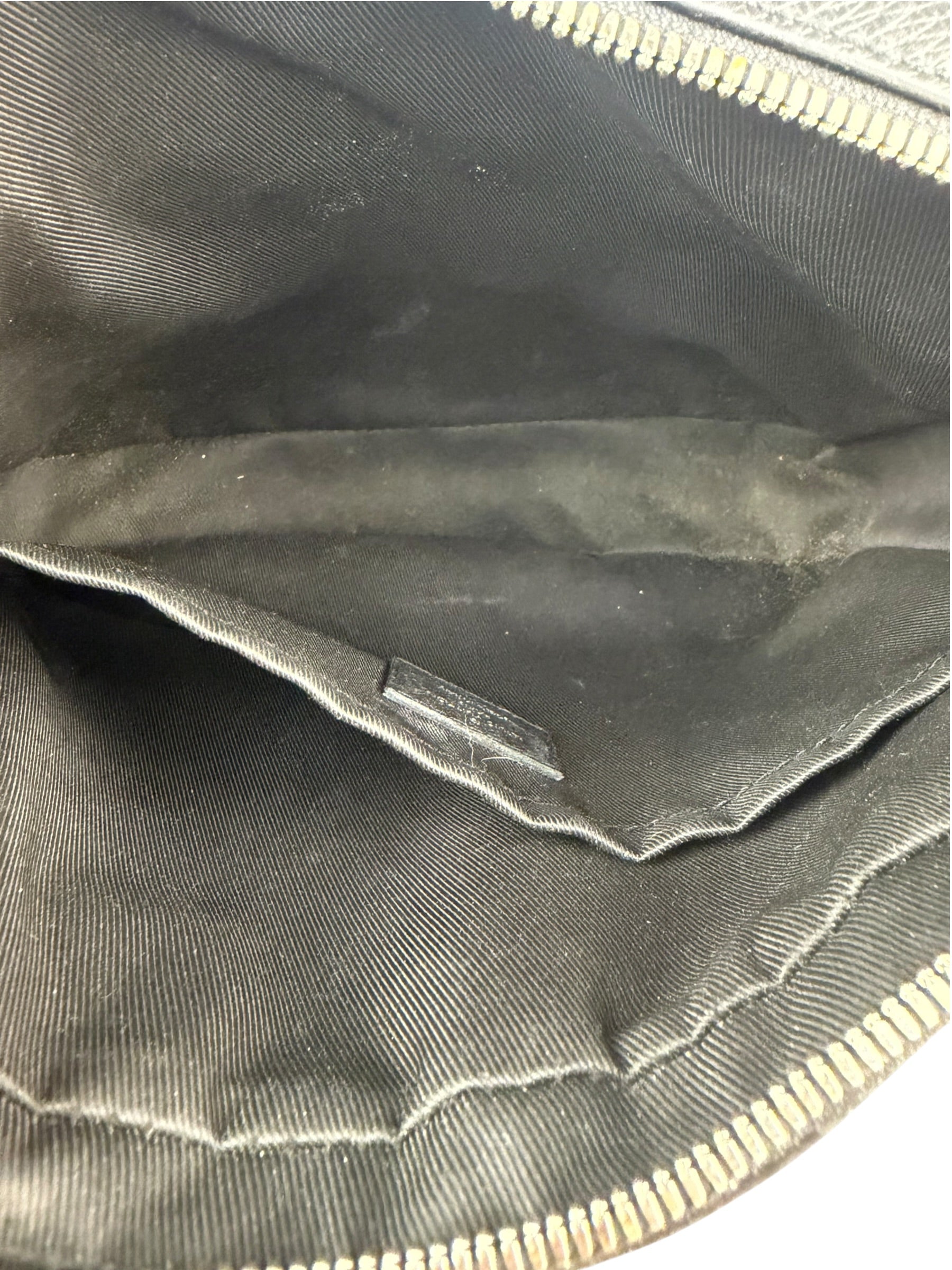 Louis Vuitton Black Monogram Taigarama Outdoor Messenger Bag