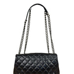 Chanel Black Leather Quilted Leather 31 Rue Cambon Flap Bag 2014