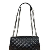 Chanel Black Leather Quilted Leather 31 Rue Cambon Flap Bag 2014