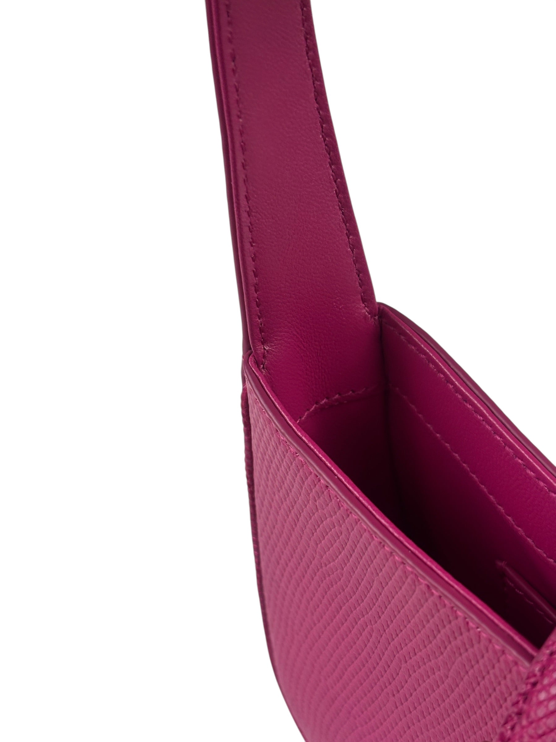Yves Saint Laurent Pink Leather 5 Á 7 Mini Hobo Bag