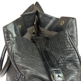 Fendi Black Leather Etniko Du Jour Shoulder Bag