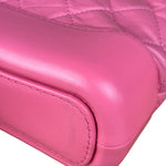 Chanel Pink Quilted Leather Small Gabrielle Hobo Bag 2019