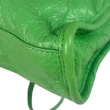 Balenciaga Green Leather Small Le City Two-Way Bag