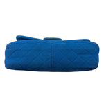 Chanel Medium Quilted Perforated Jersey Single Flap 2009