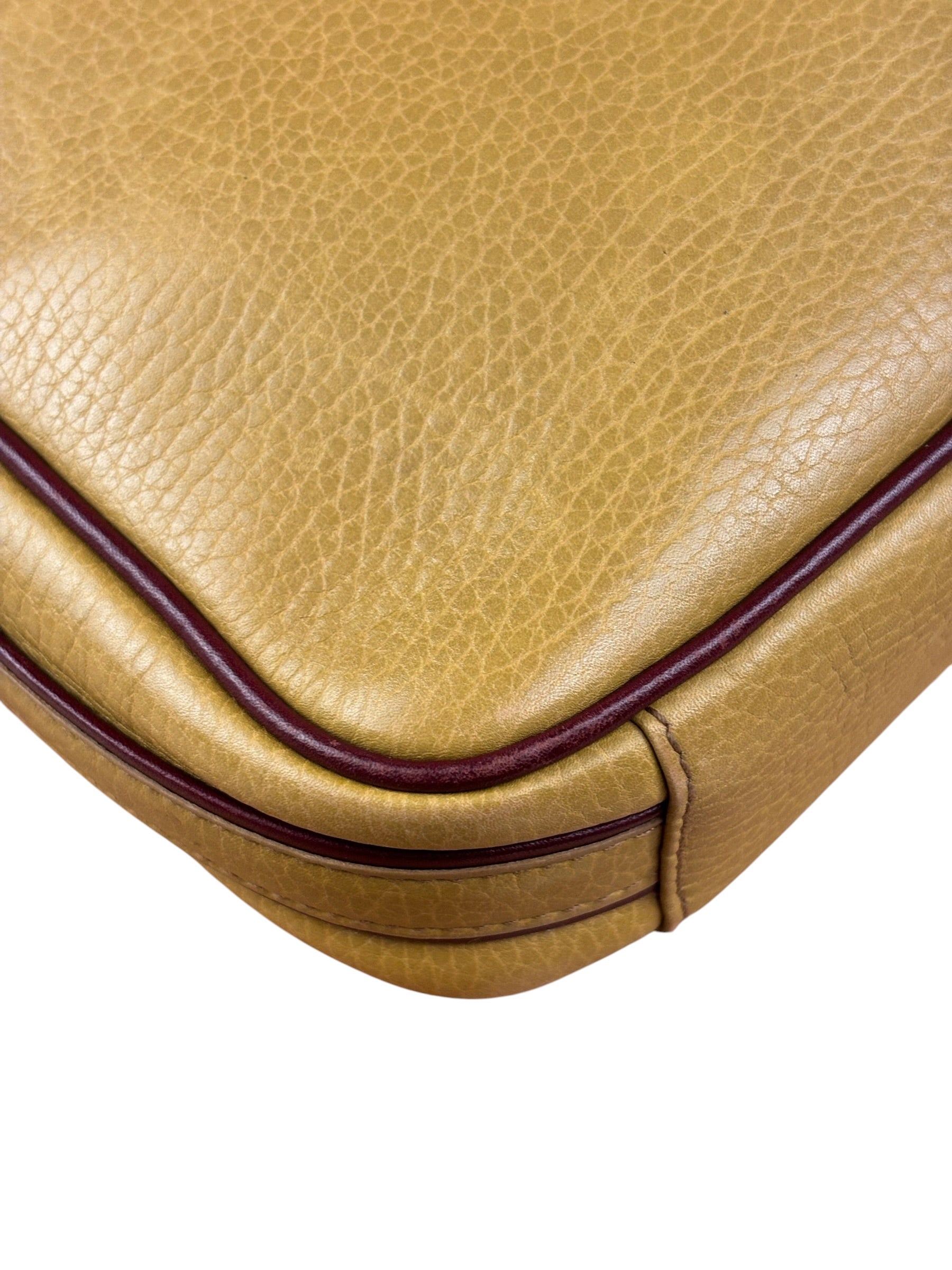 Cartier Vintage Leather Crossbody Camera Bag