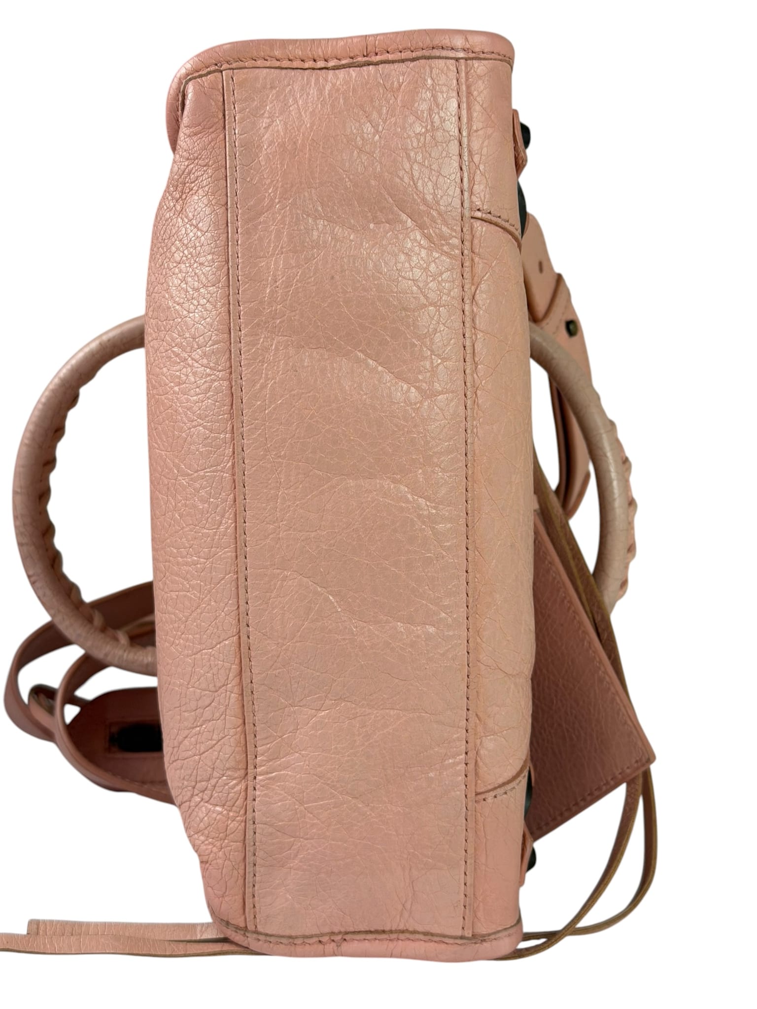Balenciaga Rose Peach Le City Two-Way Bag