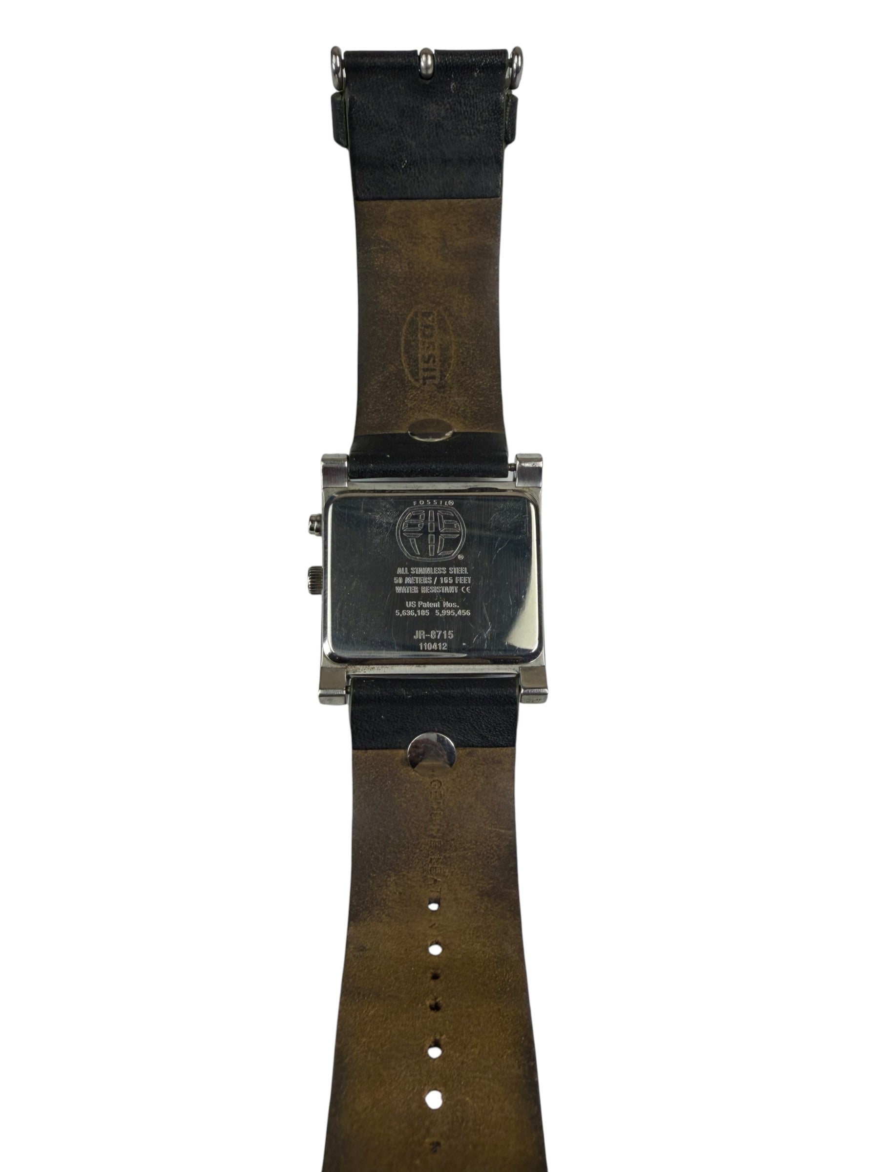 Fossil Big Tic Perspectre Watch Leather Strap