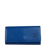 Louis Vuitton Navy Blue Epi Leather Key Holder