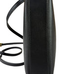 Fendi Black Leather Nano Peekaboo Two-Way Bag