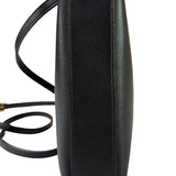 Fendi Black Leather Nano Peekaboo Two-Way Bag