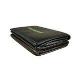 Balenciaga Black Neon Logo Compact Wallet