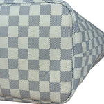 Louis Vuitton Damier Azur Neverfull MM w/ Pouch