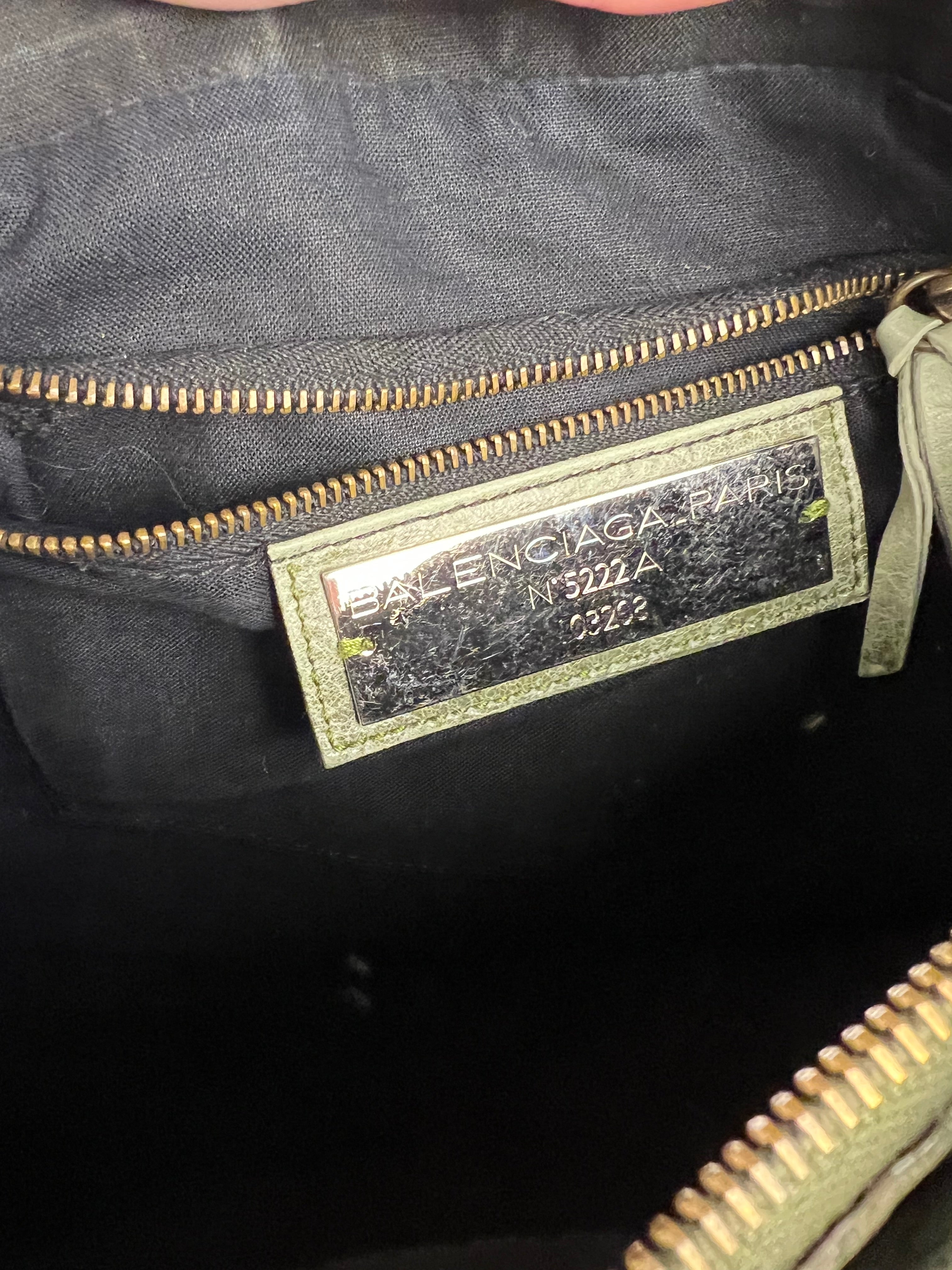 Balenicaga Green S Le City Bag