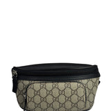 Gucci Beige/Black Leather GG Eden Belt Bag