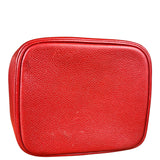 Chanel Red Caviar Vanity Cosmetic Case