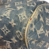 Louis Vuitton Vintage Denim Leather Trim Monogram Neo Speedy 30