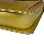 Louis Vuitton Yellow Patent Leather Vernis Mott Accessory Pouch