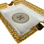Hermes H Tiled Porcelain Ash Tray