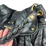 Miu Miu Vintage Calfskin Soho Shoulder Bag