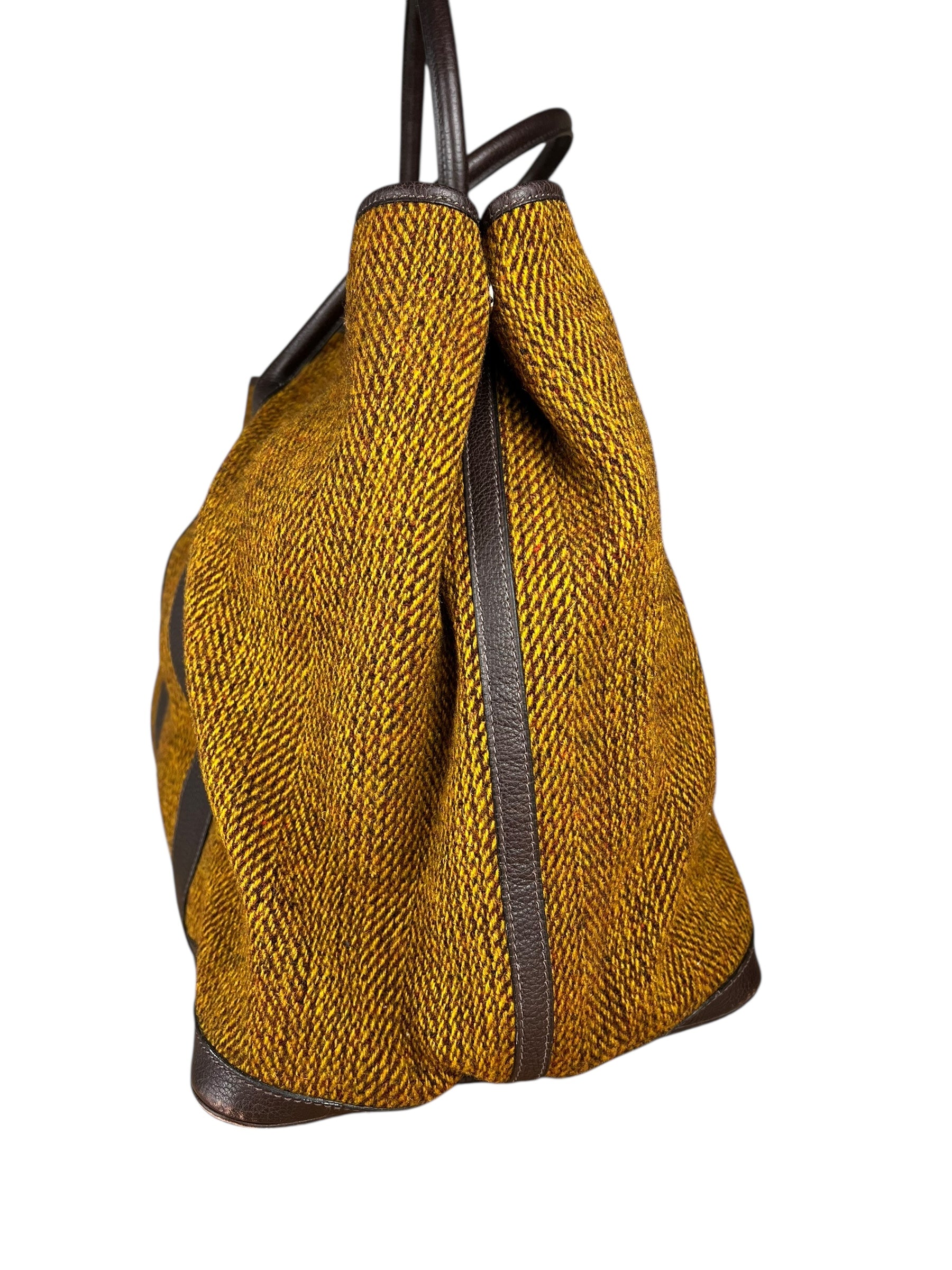 Hermes Garden Party 49 Brown Tweed 2003