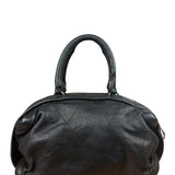 Chanel Black Quilted Leather Wild Stitch Handbag 2005