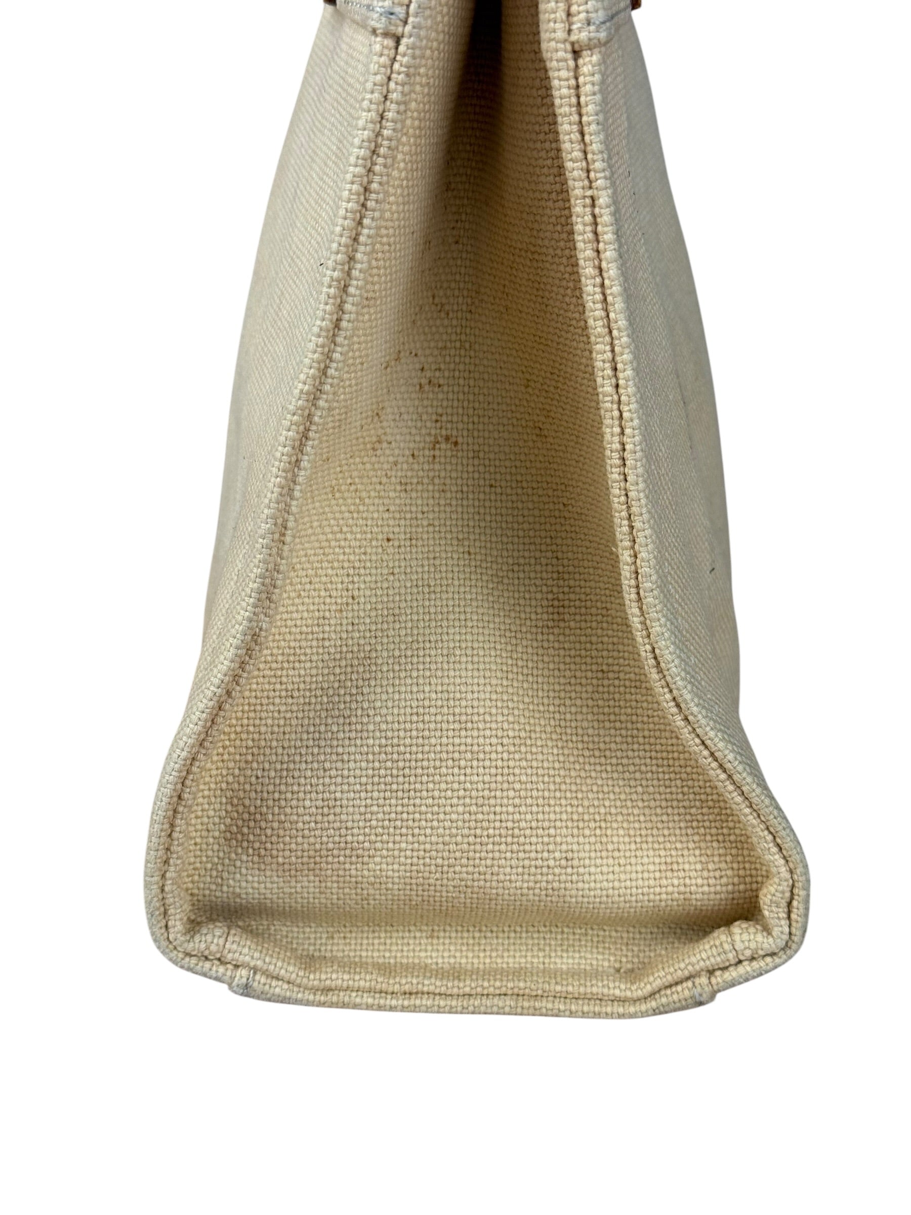 Burberry Blue Label Canvas and Leather Tote