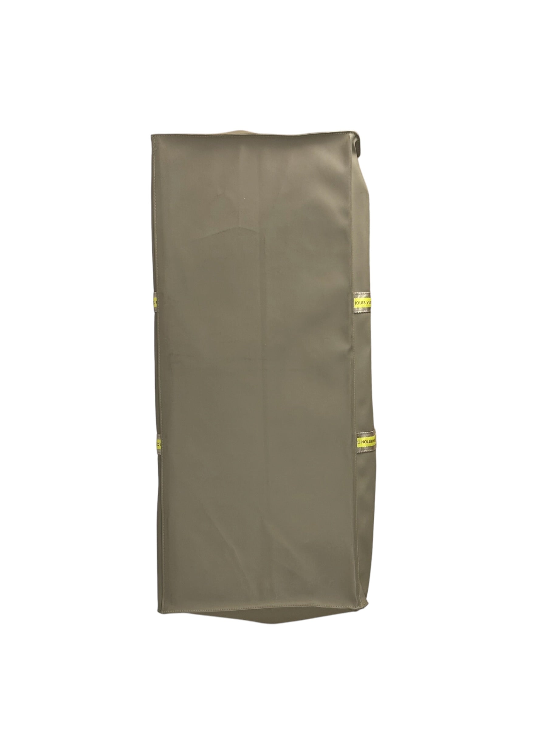 Louis Vuitton Muted Khaki Vinyl Cup Beach/Shopping Bag