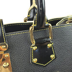Louis Vuitton Black Goatskin Suhali Le Fabuleux Shoulder Bag