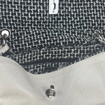 Chanel White Leather Mini Flap Shoulder Bag 1992