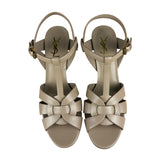 Saint Laurent King Palm Heels Beige