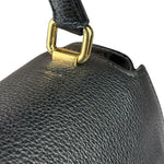 Dolce & Gabbana Black Patent Leather Borsa A Mano Two-Way Bag