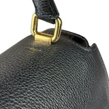 Dolce & Gabbana Black Patent Leather Borsa A Mano Two-Way Bag