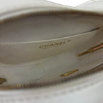 Chanel CC In Love White Quilted Leather Heart Bag 2022