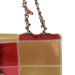 Chanel Pink/Beige PVC Patchwork Flap Bag 1997