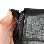 Fendi B Biz Black Leather Shoulder Bag