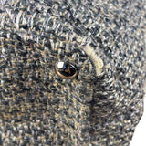 Chanel Grey Tweed Cambon Line Tote Bag 2004