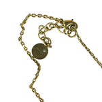 Christian Dior Dior Letter Charm/Pave O Star Necklace