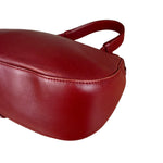 Loewe Vintage Red Leather Shoulder Bag