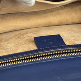 Gucci Navy Blue Sylvie Leather Crossbody Bag