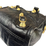 Balenciaga Black Calfskin Mini Le City Bag