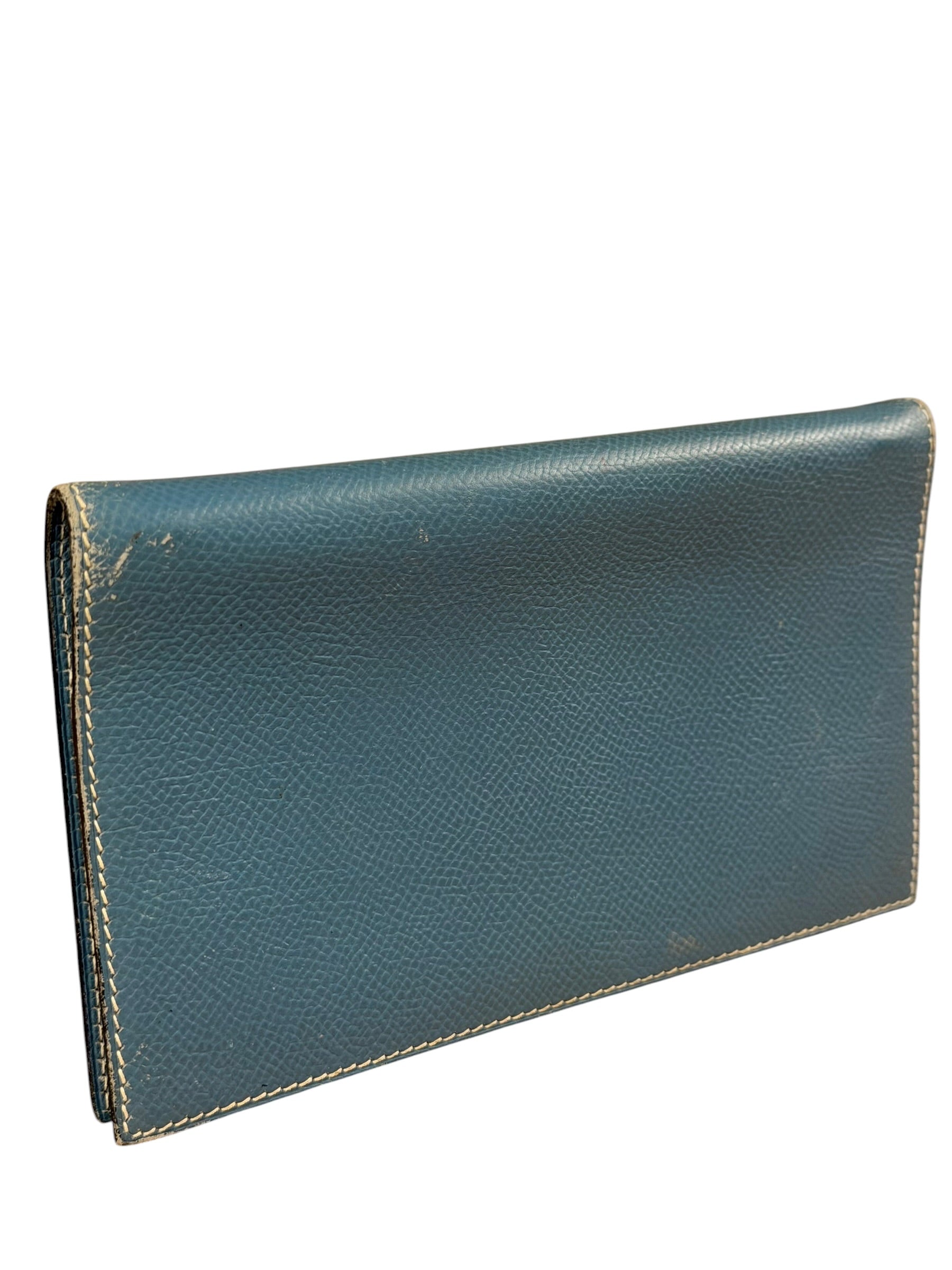 Hermes Blue Gene Leather Epson Agenda Cover