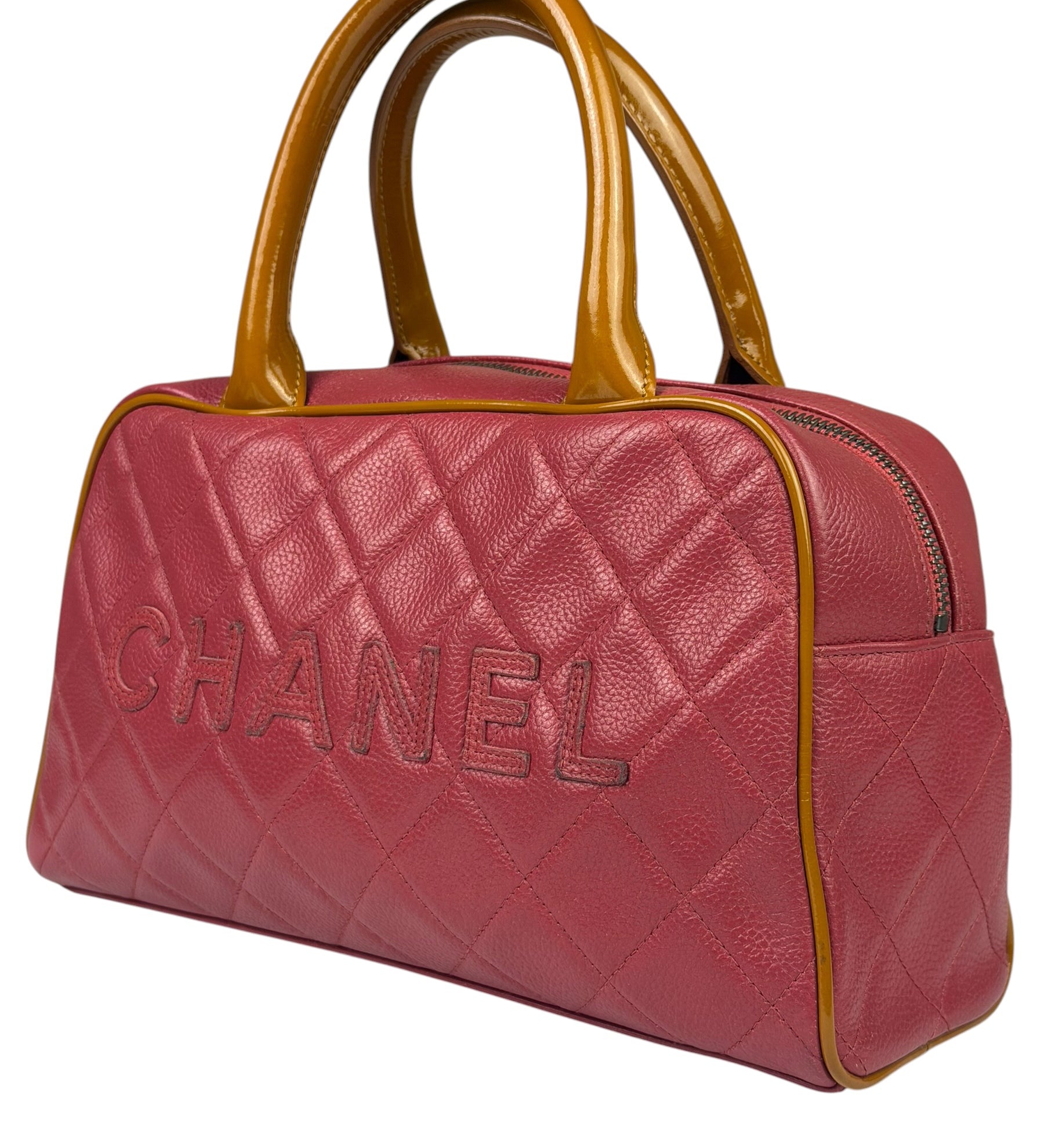 Chanel Small Quilted Bowler Bag 2013
