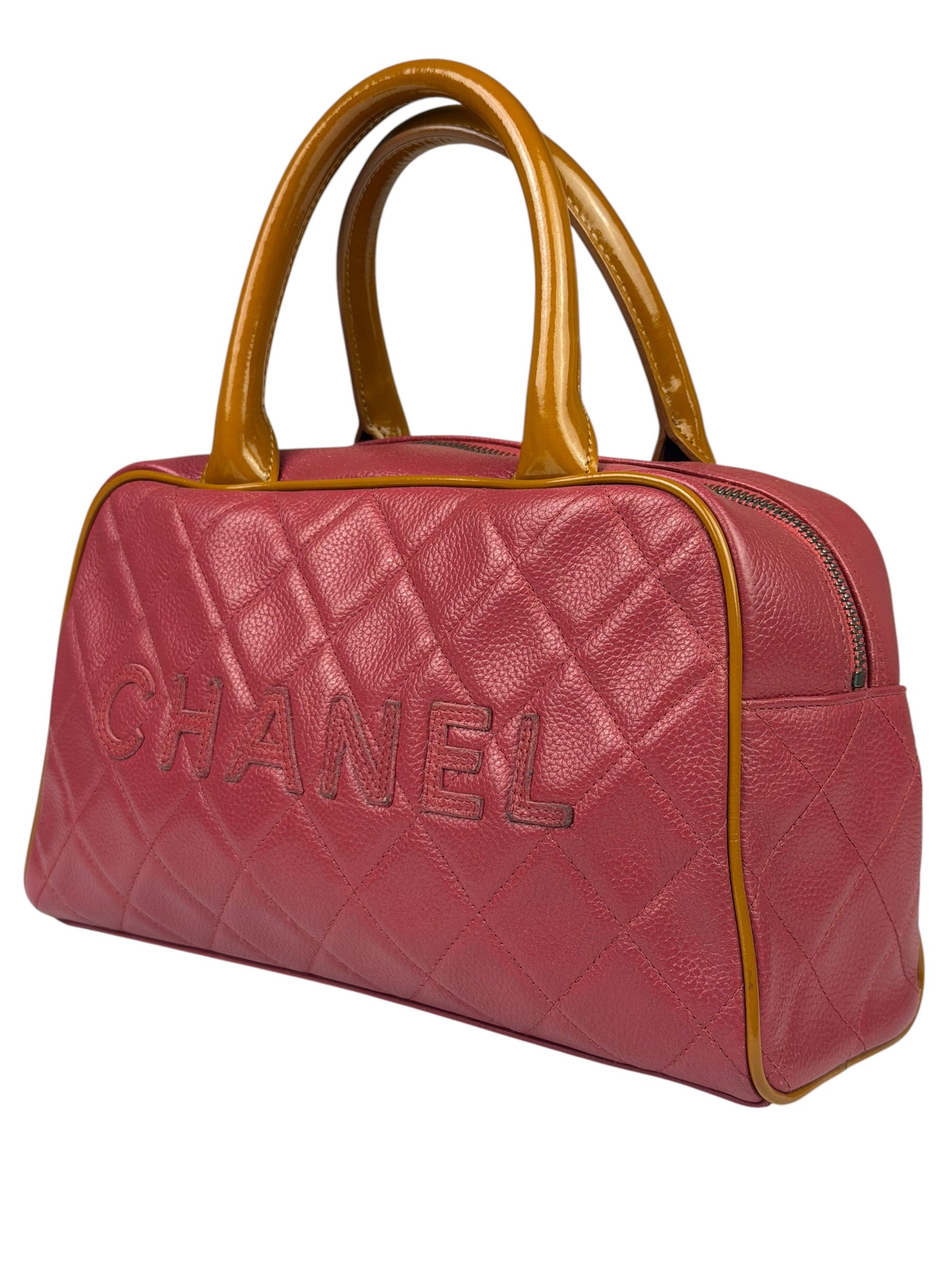 Chanel Small Quilted Bowler Bag 2013