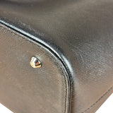 Burberry Black Saffiano Leather Tote Bag