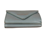 Balenciaga Baby Blue Tri-Fold Wallet
