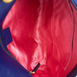 Gucci GG Blue Velvet Marmont Shoulder Bag