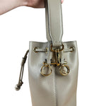 Fendi Mon Tresor Leather Bucket Bag