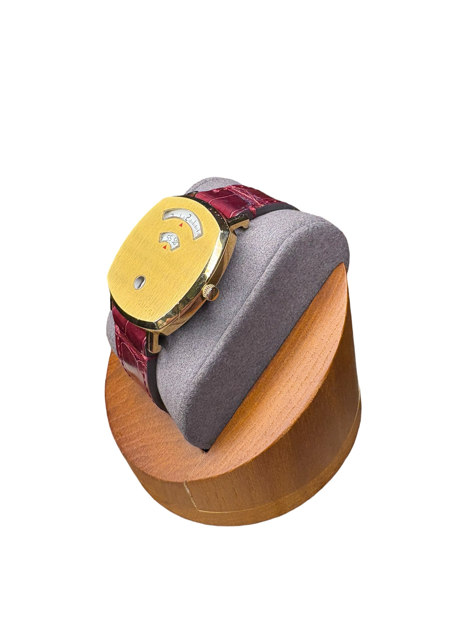 Gucci 157.3 Grip Leather Strap
