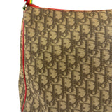 Christian Dior Vintage Monogram Rasta Trotter Messenger Bag
